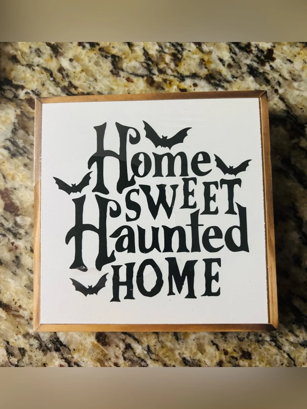 Halloween Sign Hame Sweet Haunted Home
